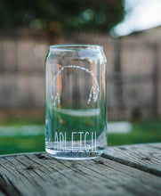 Load image into Gallery viewer, Custom Pet Portrait Glass Can